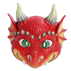 Kids Dragon Wings T-rex PU Mask Set Dinosaur Cosplay Costume Props for Halloween Dress Up