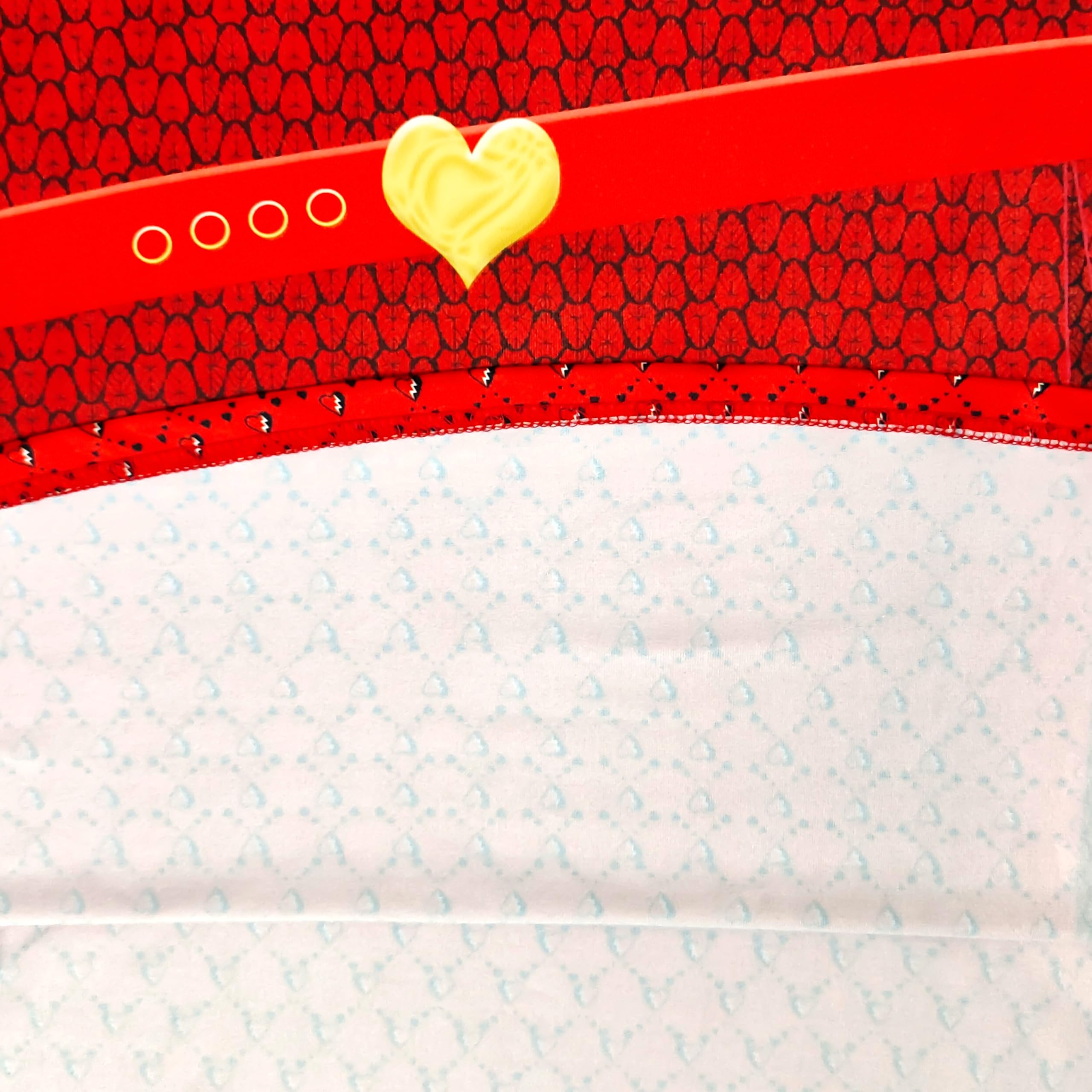 Girls Queen of Hearts Costume Princess Dress Chloe Charming Outfit for Halloween