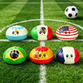 12pcs Dumpling Squishy with Steamer Box Soft Flag Blind Boxes Stress Relief Squeeze Toy for Kids & Adults