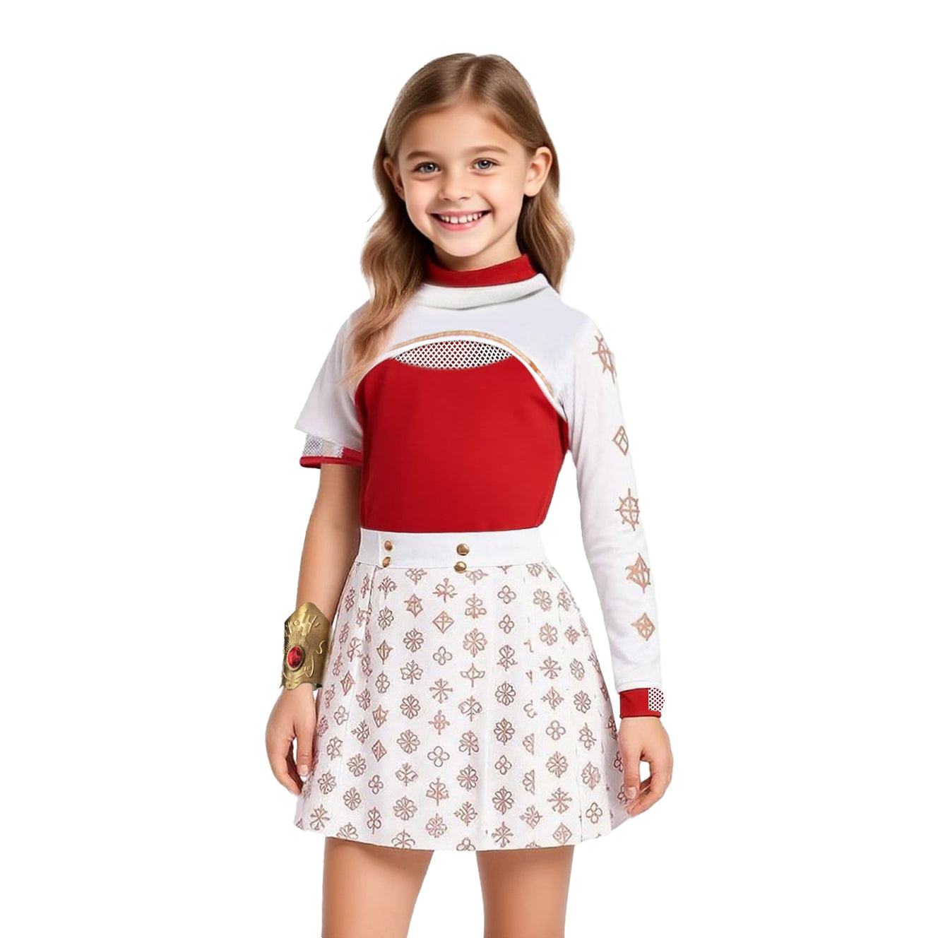 Nova Zombies Costume Daywalker Vampire Nova Red Outfit Halloween Carnival Suit for Cosplay