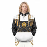 Golden Hoodie and Pants Outfit Pop Star Performance Set Everyday Casual Streetwear