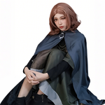 Adult Melina Cosplay Costume Dress and Cloak Full Set Medieval Renaissance Cosplay Outfit