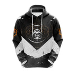 Game Player Hoodie Adult Casual Pullover Hooded Sweatshirt for Cosplay Themed Party
