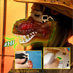 Electric Dino Spray Mask with Colorful Light Realistic Voice-changing Mask For Kids and Adults
