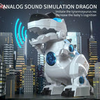 Electric Dinosaur Toy Gear T-Rex Toy with LED Lights and Roar Sounds Walking Swing Dinosaur Robot for Kids