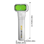 Electric Rope Launcher 118inch Luminous Rope Charging Fidget Toys Outdoor Toy