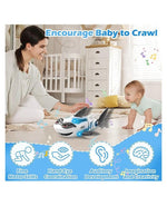 Electric Shark Toy Universal Running Mechanical Swinging Shark with Light Music Holiday Gift