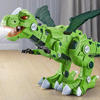 Mechanical Walking Dinosaur Battery Powered T-Rex with Mist Spray and Sound Effects