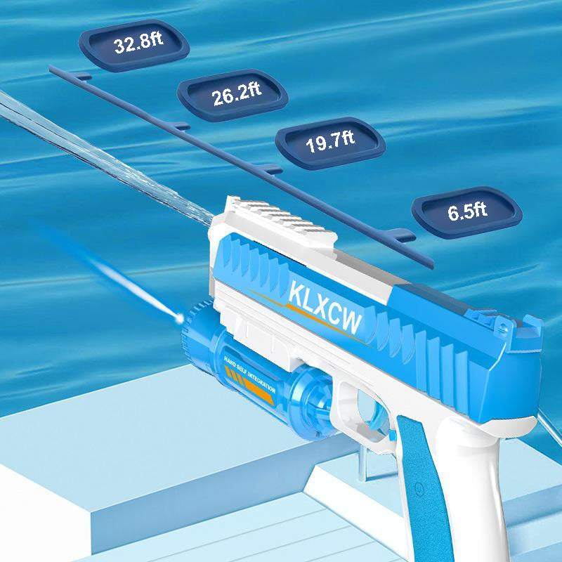 Electric Water Gun Manual Automatic Dual Use Large-capacity Water Gun Summer Toys