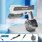 Electric Water Gun Manual Automatic Dual Use Large-capacity Water Gun Summer Toys