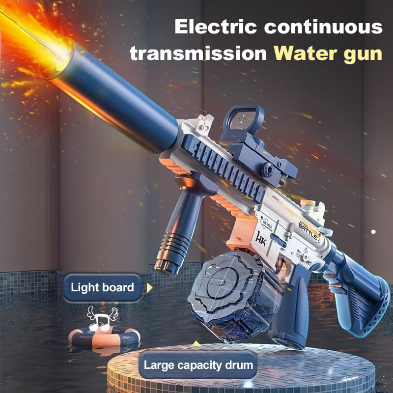 Electric Water Gun with Light Large Capacity Water Tank 32ft Range Summer Gift for Adult Kids