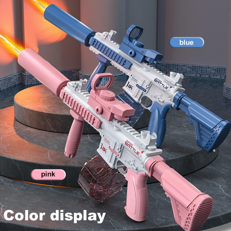 Electric Water Gun with Light Large Capacity Water Tank 32ft Range Summer Gift for Adult Kids