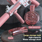 Electric Water Gun with Light Large Capacity Water Tank 32ft Range Summer Gift for Adult Kids