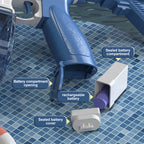 Electric Water Gun with Light Large Capacity Water Tank 32ft Range Summer Gift for Adult Kids