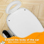 2 in 1 Electric Wiggle Car 6V 360° Swing Ride on Car Dual Motor Car with Music Light For Kids