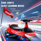 Electric Wiggle Car 6V Soft Start Ride On Car Multiple Anti-rollover With Music & Light For Kids