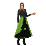 Elphaba Warm Dress Wicked Cosplay Costume Women Tweed Thick Elphaba Wicked Dress Plus Size