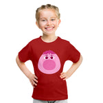 Girls Embarrassment T-Shirt Kids Emotion Tops 100% Cotton Shirt 2024 Summer Tee