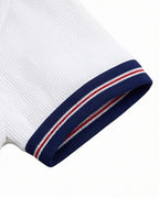 English Premier League Jersey White British It's Coming Home Inspired Crop Top for Soccer Game Night Lounging