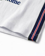 English Premier League Jersey White British It's Coming Home Inspired Crop Top for Soccer Game Night Lounging