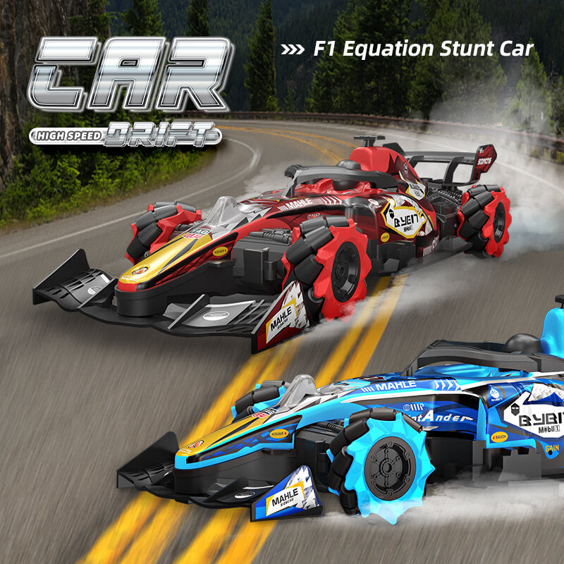 F1 RC Car 1/10 Scale 2.4Ghz Electric Powered F1 Racing Car w/ Drift Spray Full Function