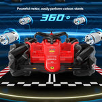 1/18 F1 Remote Control Car 2.4GHz Drift Racing Formula RC Spray Car With Light