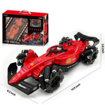 1/18 F1 Remote Control Car 2.4GHz Drift Racing Formula RC Spray Car With Light