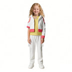 Girls Zombies Outfit Vampire Nova Tops Vest Pants 3pcs Suit for Cosplay Carnival
