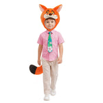 Boys Nick Costume Pink Shirt Pants Helmet Tail and Necktie Full Set for Dress Up Party
