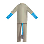 Kids Jake Sully Costume Halloween Cosplay Outfit Top Pants Tail and Shirt 4pcs Suit