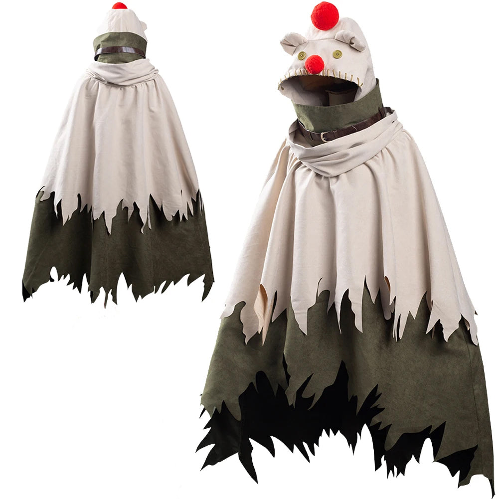 Adult Yuffie Cosplay Cosutme FF7 Yuffie Cloak Coat and Hat Outfit for Halloween Party
