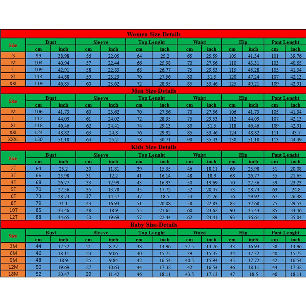 Matching Family Christmas Pajamas Red and Black Christmas PJ Holiday Attire