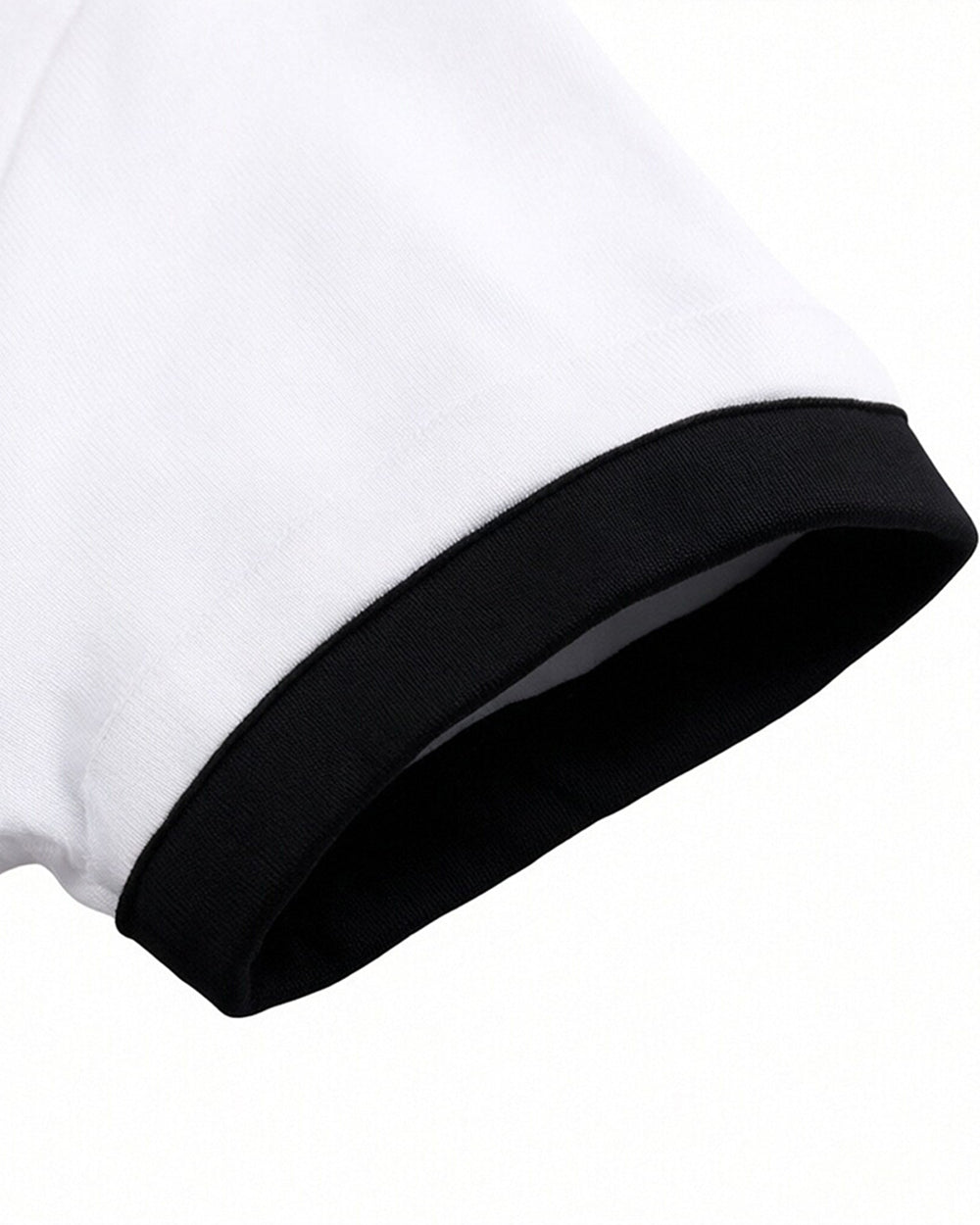 Female Football Germany Jersey White Polo Crop Top and Shorts Set for Football Game Night Tailgating