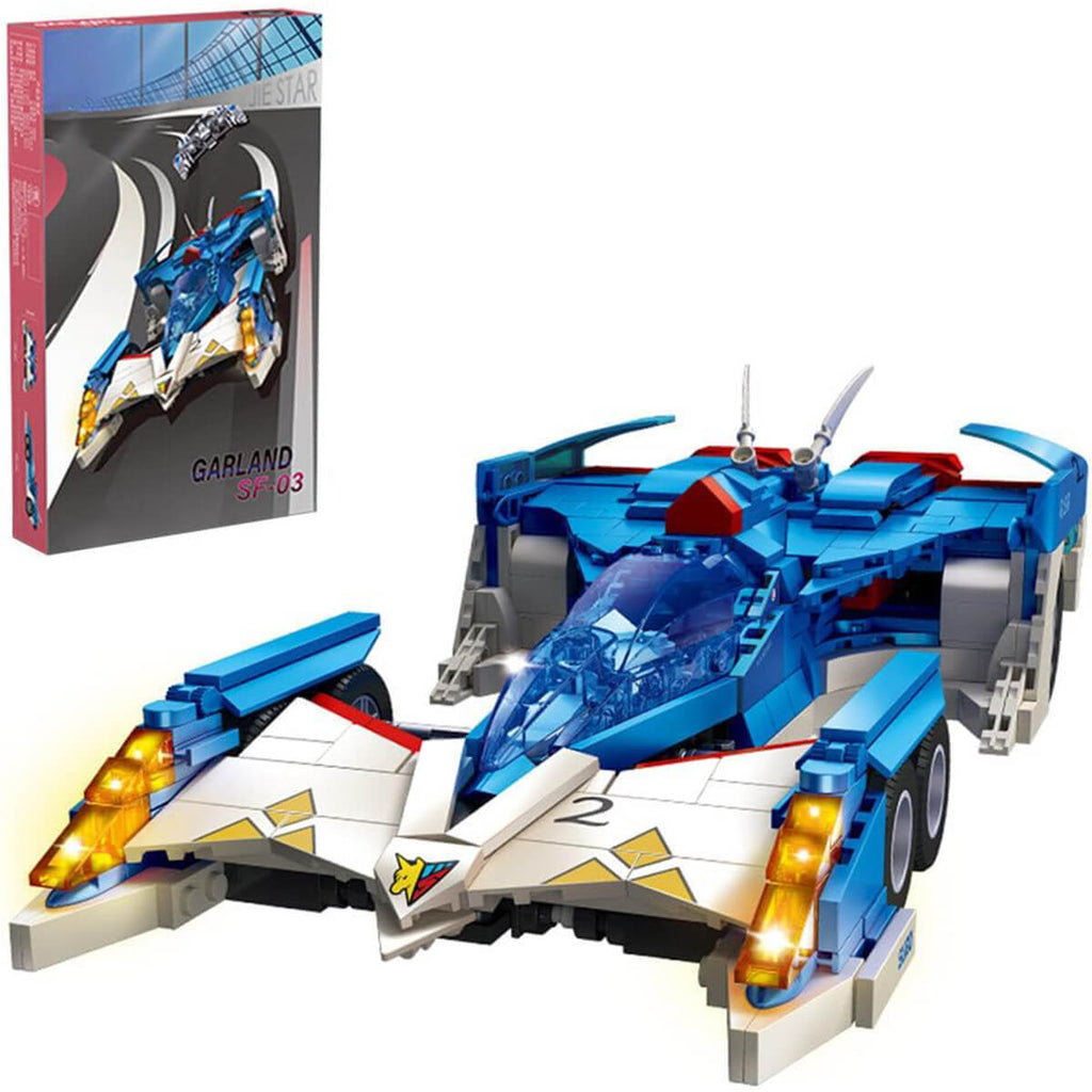 793 PCS F1 Garland SF-03 Building Blocks Car Model Formula 1 Sports Car Building Kit Collection Car