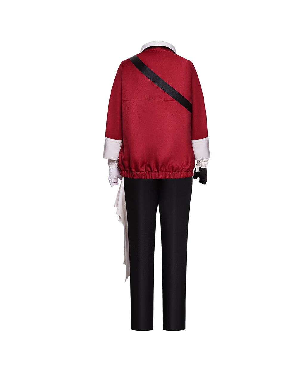 The Warrior Costume Vanguard Red Tops Vest Pants and Accessories for Dress-up Party