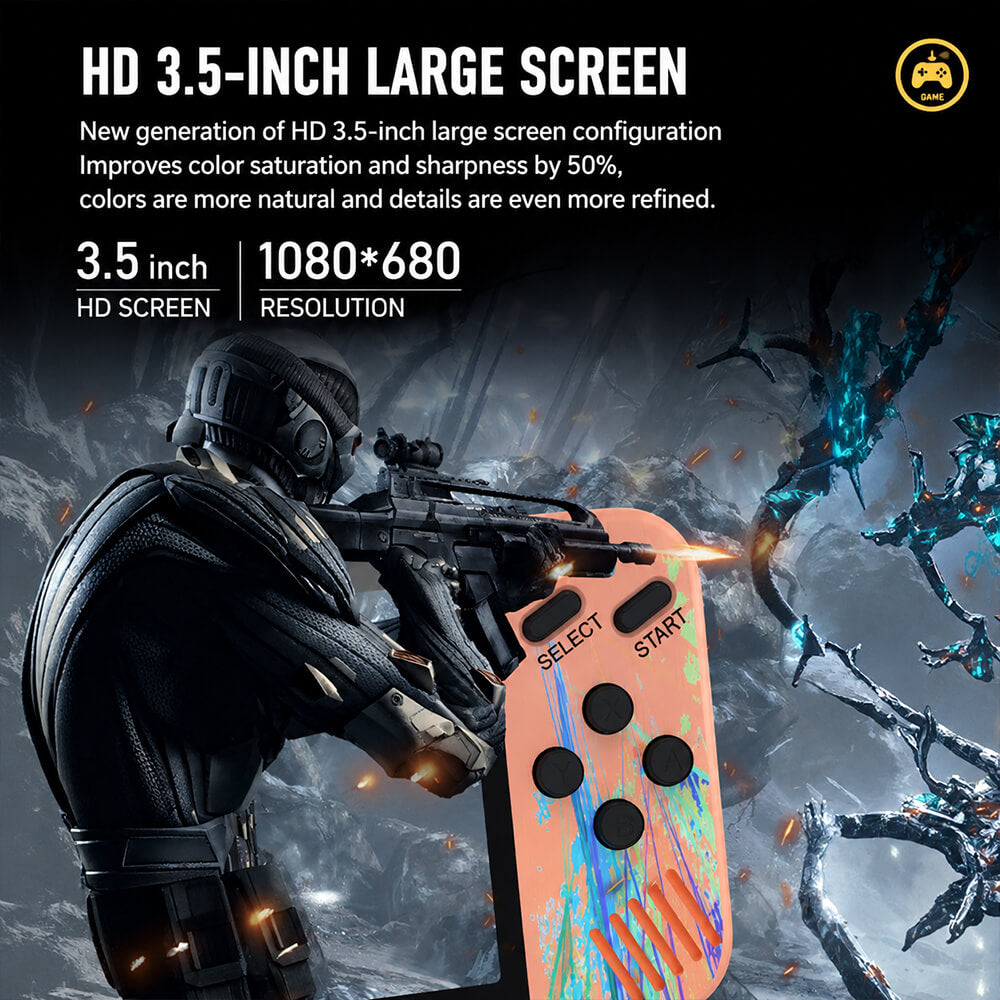 G3 Retro Handheld Game Console TV Output Two-Player Game Console with 800+ Classic Games for Gaming Players