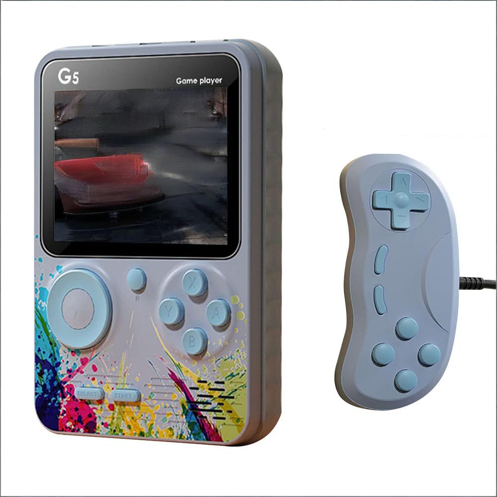 G5 Portable Retro Handheld Game Console with 500 Classic Games Support 2-Player Mode For Teens and Adults