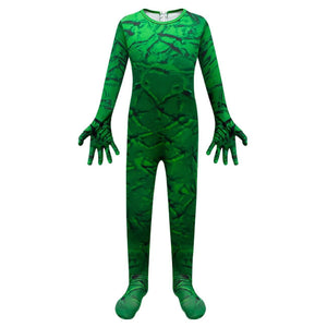 Kids Jumbo Josh Costume 2023 New Game Banban Green Cosplay Outfit Jumpsuit Mask 2pcs Set