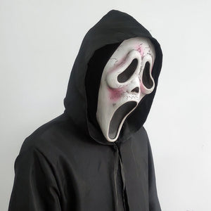 Scream Ghost Face Aged Deluxe Adult Costume Mask | Free Shipping Scream Ghost Face Aged Deluxe Adult Costume Mask | Free Shipping