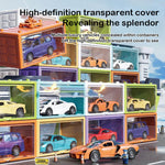 Kids Giant Cargo Ship Set with Container and Alloy Car Ejection Track with Sounds Lights