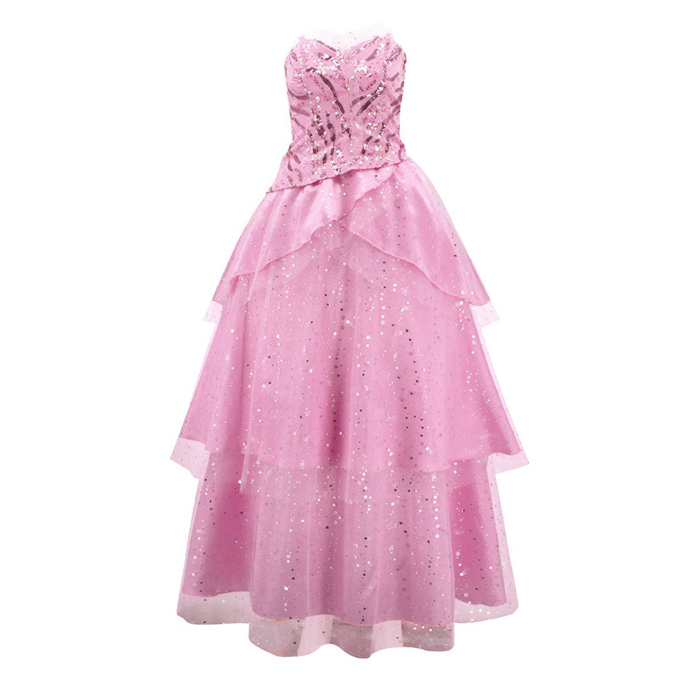 Adult Glinda Outfit The Good Witch Costume Pink Witch Fancy Dress for – Sun Baby Adult Glinda Outfit The Good Witch Costume Pink Witch Fancy Dress for – Sun Baby
