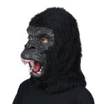 Adult Gorilla Latex Mask Kong Cosplay Helmet Realistic Headgear Funny Party Props