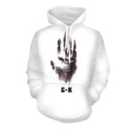 GxK Hoodie Unisex Skar King Pullover Sweatshirt with Plus Size Gorilla Costume for Women Men