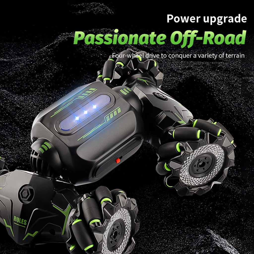 2.4G RC Stunt Car 360° Rotation Twisting Car 4WD Climbing Stunt Car For Kids
