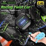 2.4G RC Stunt Car 360° Rotation Twisting Car 4WD Climbing Stunt Car For Kids