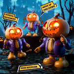 Funny Dancing Robot Kids Skeleton Pumpkin Prank Robot Halloween Gift Toys