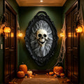 Halloween Decoration 3D Retro Horror Frame Gothic Skull Spider Gorgeous Frame Halloween Hanging Wall Decor