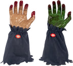 Halloween Electric Bouncing Walking Zombie Hand Animatronic Spooky Party Decor Prop Toy