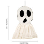 Halloween Ghost Plush Toys Set 2pcs Cute Spooky Ghost Decorative Cushions with Hanging Loops for Party Decor