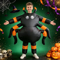 Halloween Inflatables Spider Costume Funny Blow up Cosplay Jumpsuit for Adult and Kids